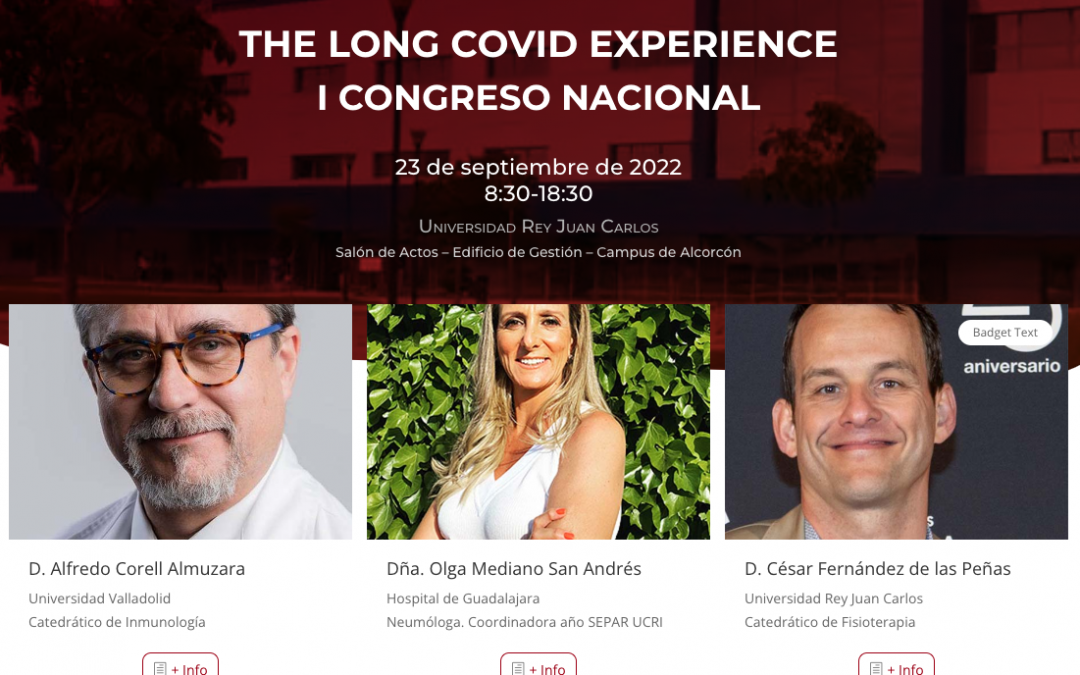 Celebrado el I Congreso Nacional Long COVID